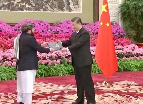 چین طالبان سفیر کی اسناد قبول کرنے والا پہلا ملک بن گیا