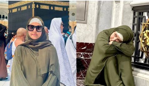 ’دل میں آرزو جاگی اللہ نے قبول فرمائی‘،  اداکارہ حنا نے عمرہ ادا کرلیا