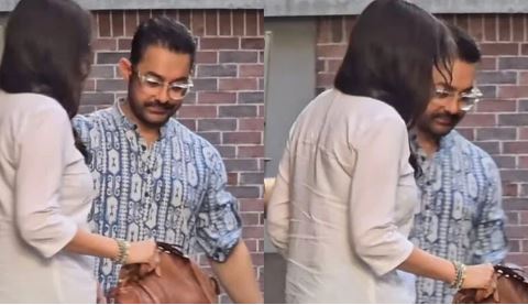عامر خان نئی گرل فرینڈ گوری کے ساتھ پہلی بار منظر عام پر آگئے