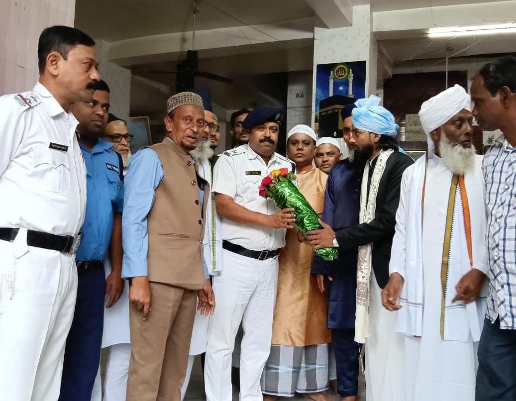 آئی سی مالی پچگھڑا  کو استقبالیہ دی گئی  آج 21 مارچ بروز سنیچر کو سید میر مسجد‌ و مزار