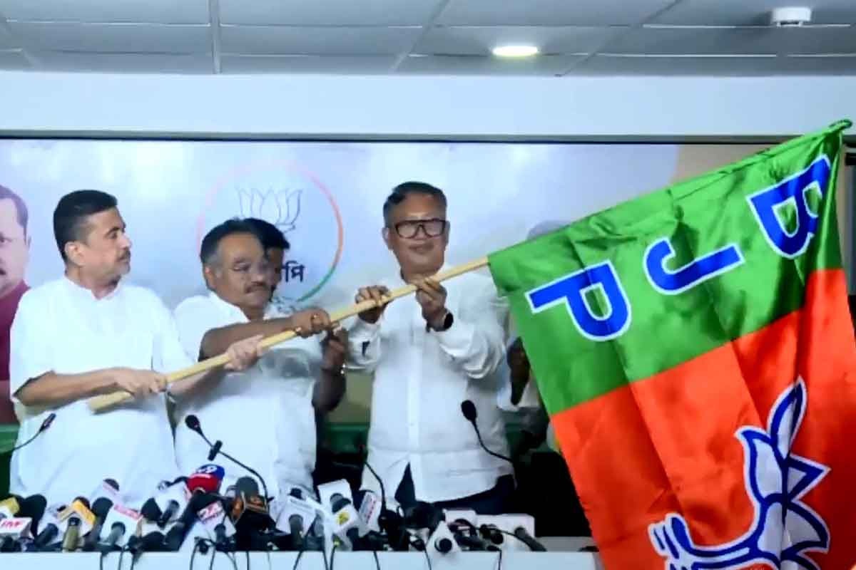 ، شبھیندو اور شمیک کے ہاتھوں بی جے پی میں شامل ہوئے سابق ایم ایل اے ارگھیا رائے پردھان