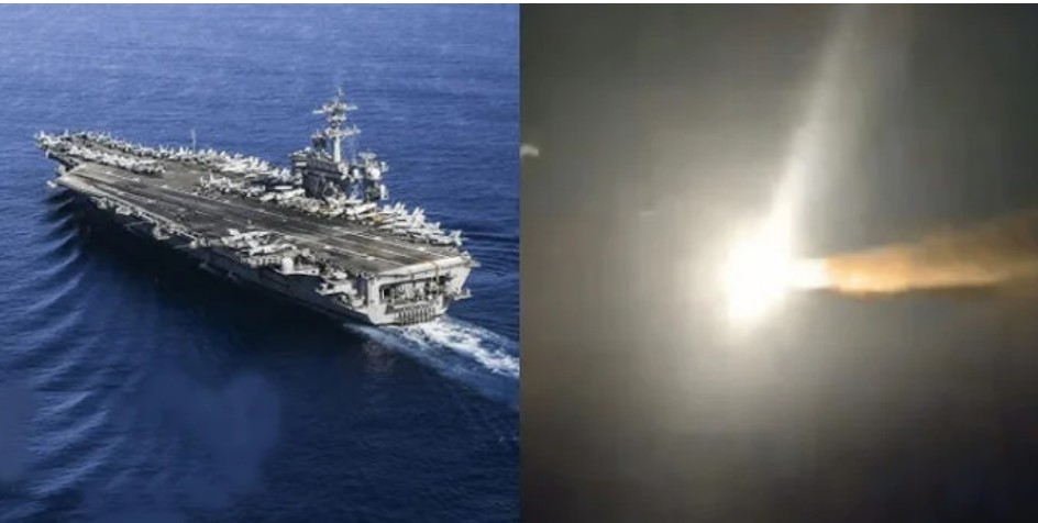 ایران کا امریکی بحری بیڑے ابراہم لنکن پر میزائل حملے کا دعویٰ