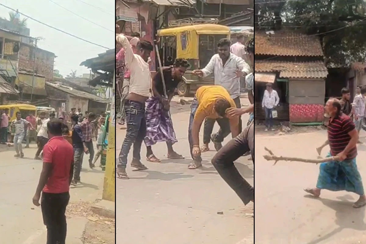 بسنتی میں بی جے پی کی انتخابی مہم کے دوران ہنگامہ آرائی، 8 پولیس اہلکار زخمی