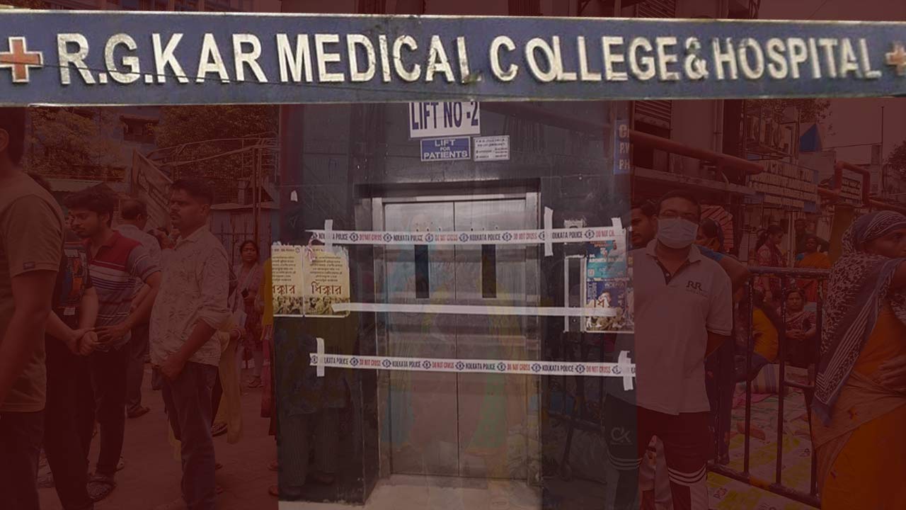 آر جی کار اسپتال لفٹ واقعہ میں عدالت نے گرفتار5 ملزمان کو ریمانڈ پر پولیس کی تحویل میں دینے کا حکم دیا