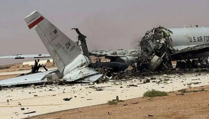 ایران کا سعودی عرب میں امریکی ایئربیس پر حملہ، 700 ملین ڈالر کا طیارہ تباہ کردیا