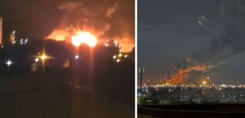 امریکا اور اسرائیل کا تبریز میں پیٹروکیمیکل پلانٹ پر حملہ