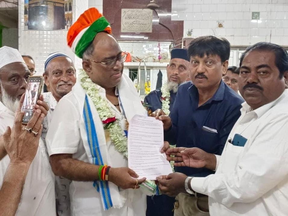 شمالی ہوڑہ سے ترنمول کانگریس کے امیدوار گوتم چودھری کو استقبالیہ