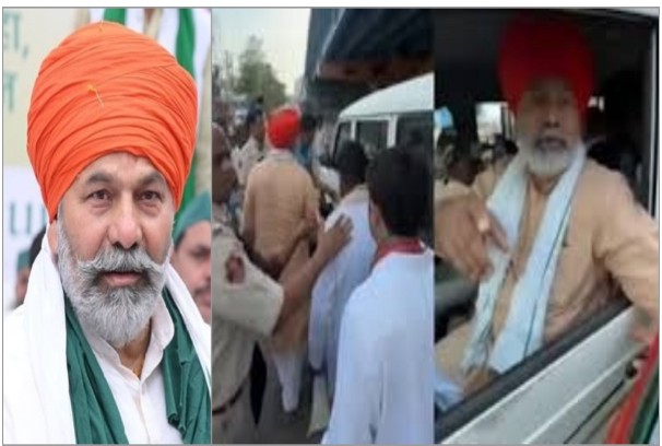 کسان لیڈر راکیش ٹکیت بھونیشور میں گرفتار، کسانوں کی تحریک میں شرکت سے روکا گیا