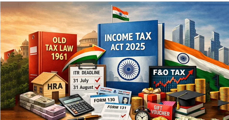 1961 کا قانون ختم، نیا ٹیکس نظام نافذ: ایچ آر اے، آئی ٹی آر اور دیگر 10 اہم قواعد میں بڑی تبدیلیاں