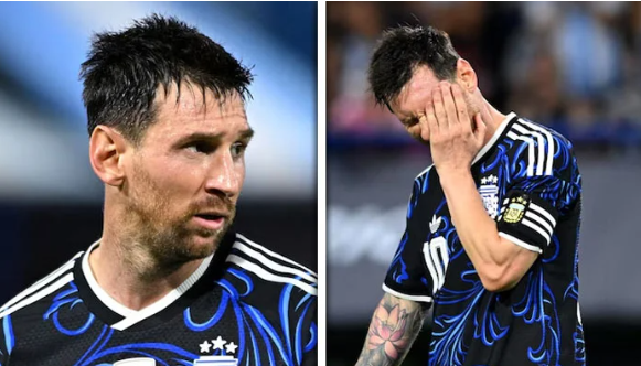 لیونل میسی ہوم گراؤنڈ پر آخری میچ میں رو پڑے