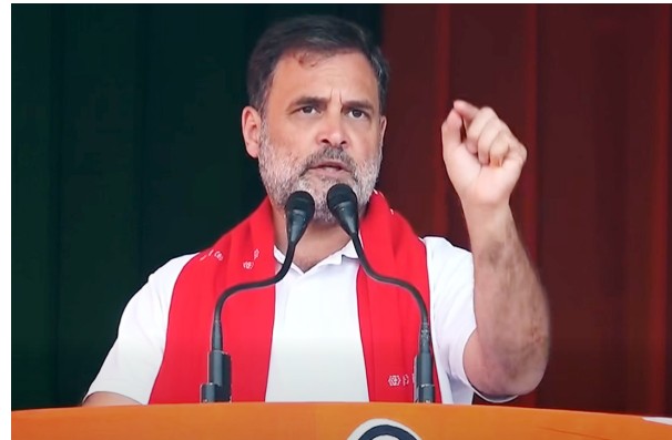 راہل گاندھی کا آسام میں بی جے پی پر سخت حملہ، کہا-’’آپ کے وزیراعلیٰ کو کنٹرول کرتے ہیں وزیراعظم مودی‘‘