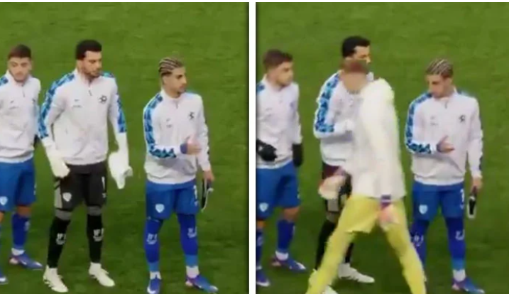 بوسنیا کے کھلاڑیوں کا اسرائیلی ٹیم سے مصافحہ کرنے سے انکار، ویڈیو وائرل