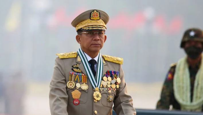 میانمارکے آرمی چیف من آنگ ہلینگ صدر منتخب