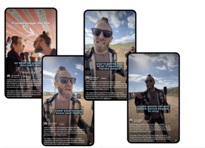 ’نفرت انگیز تقاریر‘، ٹک ٹاک نے اسرائیلی انفلوئنسر روئی سٹار کا اکاؤنٹ ختم کر دیا