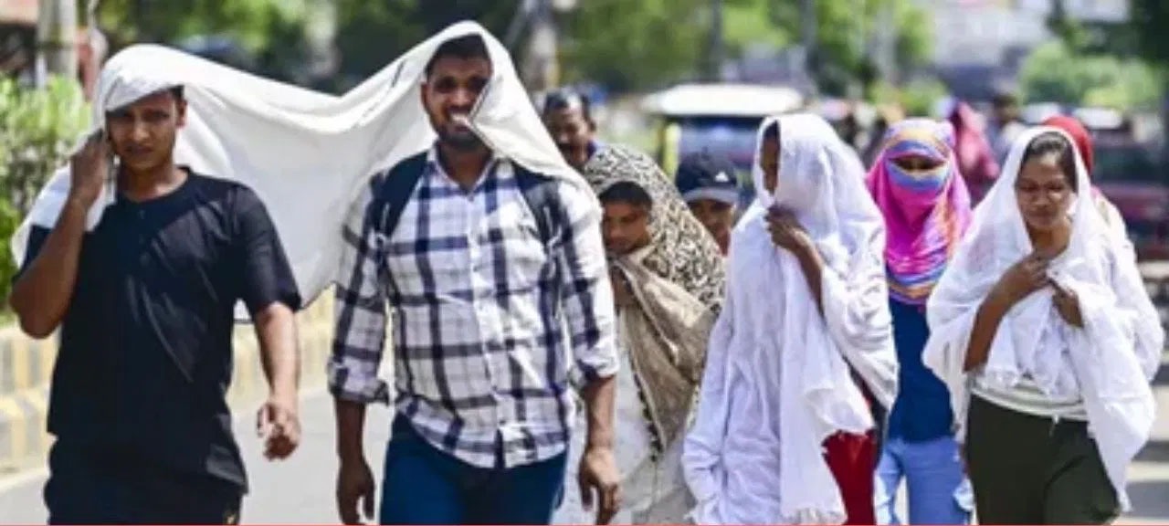 پانا گڑھ اور بانکورہ میں پارہ 40 ڈگری تک پہنچ گیا