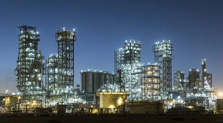 ابوظبی کی بروج پلانٹ میں تین مقامات پر آگ لگنے کی تصدیق