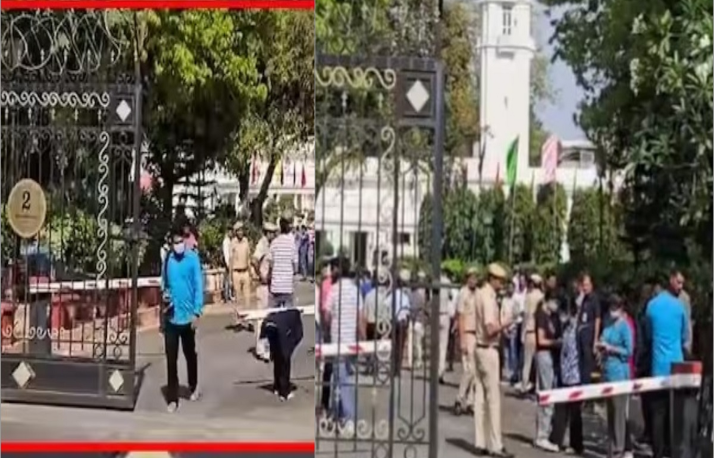 دہلی اسمبلی میں سیکورٹی میں بڑی لاپرواہی، یوپی رجسٹریشن نمبرپلیٹ والی گاڑی گھس گئی، اسپیکرکی گاڑی پرپھینکی سیاہی