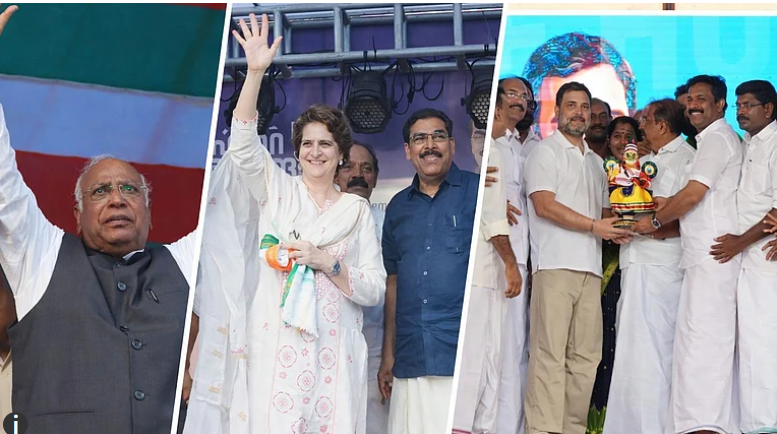 اسمبلی انتخابات: آسام میں کھڑگے اور کیرلم میں راہل-پرینکا نے پی ایم مودی کو بنایا ہدف تنقید