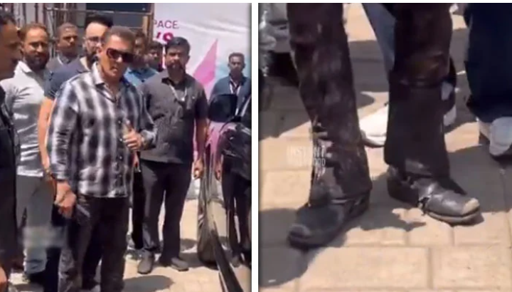 سلمان خان کے وائرل ویڈیو میں پہنے پھٹے ہوئے جوتوں کی قیمت جان کر ہوش اُڑ جائیں گے