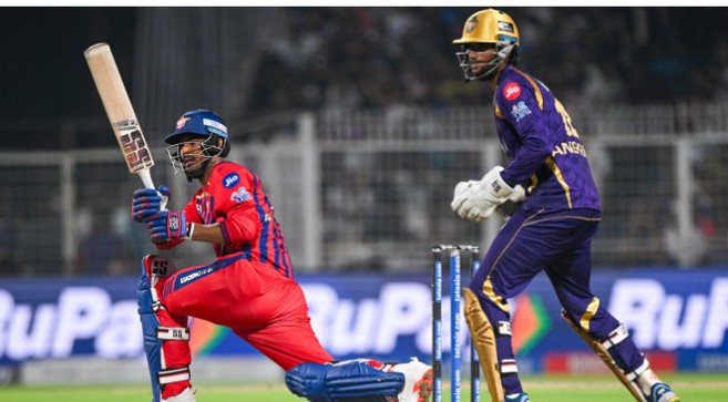 مکل چودھری کی شاندار نصف سنچری نے لکھنؤ کو کولکتہ پر تین وکٹوں سے شکست دی