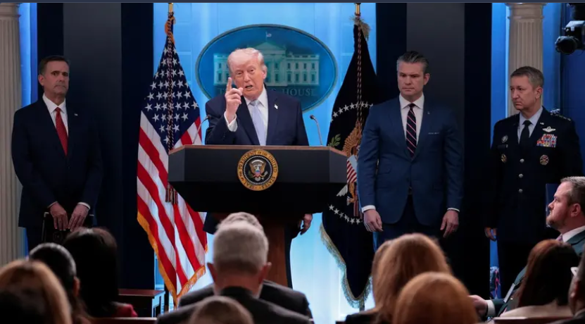 ایران کے ساتھ معاہدہ ہو یا نہ ہو آبنائے ہرمز ہرصورت میں کھولیں گے:ٹرمپ کا اعلان