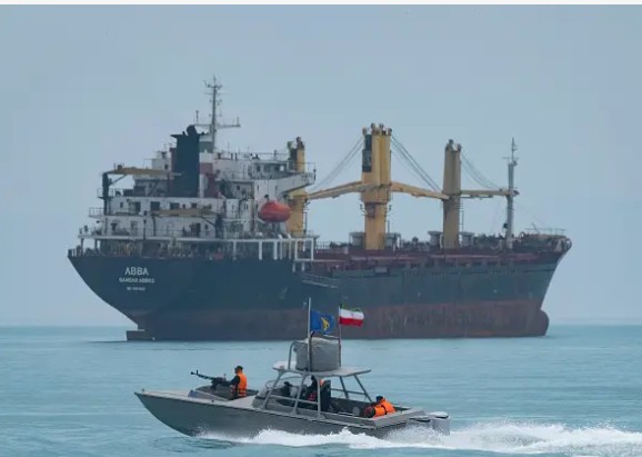 پاسدارانِ انقلاب نے آبنائے ہرمز کی ڈرون سے نگرانی کی ویڈیو جاری کر دی