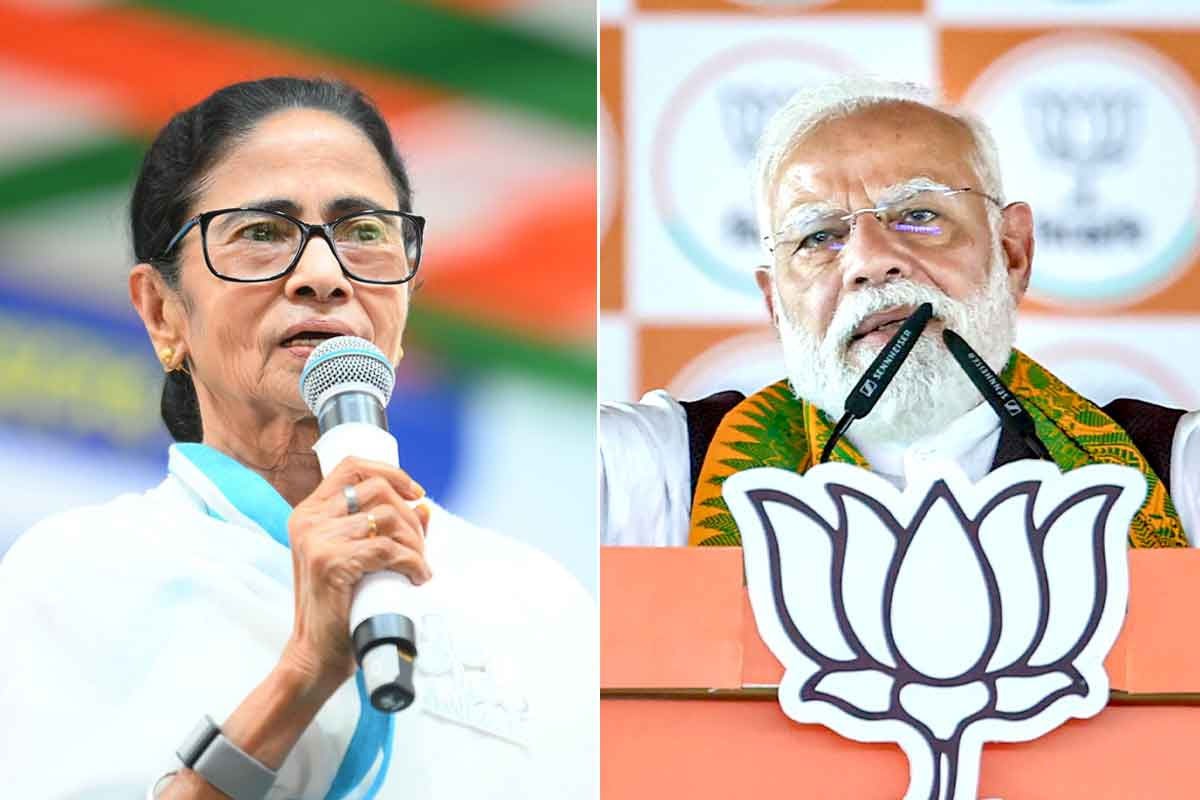 کیا آپ بنگال کے وزیر اعلیٰ بننا چاہتے ہیں : ممتا بنرجی نے نریندر مودی سے پوچھا
