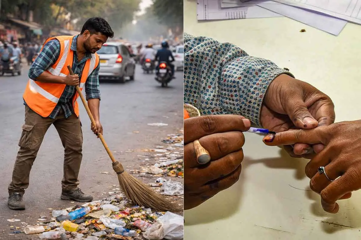 ڈوم، جھاڑو دینے والے اور صفائی ملازمین بھی تھرڈ پولنگ آفیسر! مالدہ میں ہنگامہ