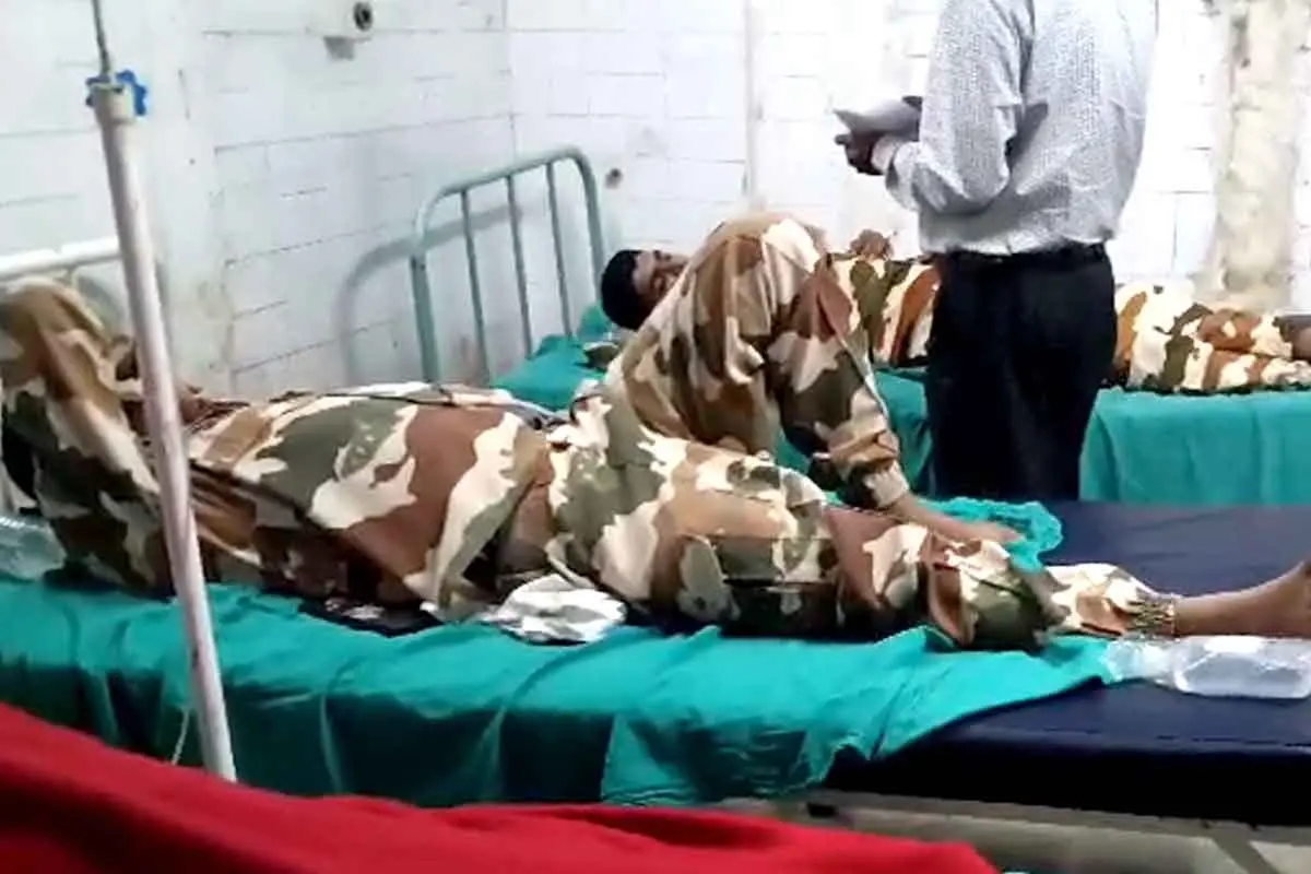 فوڈ پوائزننگ سے بی ایس ایف کے کئی جوان بیمار