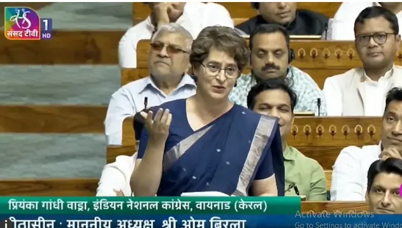 مودی حکومت 2011 کی مردم شماری پر آگے بڑھنا چاہتی ہے کیونکہ اس میں او بی سی طبقہ کی تعداد ہی نہیں ہے: پرینکا گاندھی