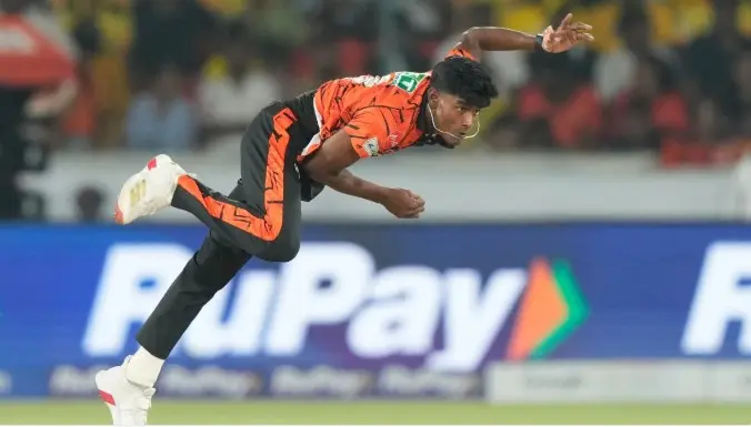 سن رائزرس حیدرآباد نے چنئی سپر کنگز کو شکست دے کر پوائنٹس ٹیبل میں چوتھے نمبر پر پہنچ گئے