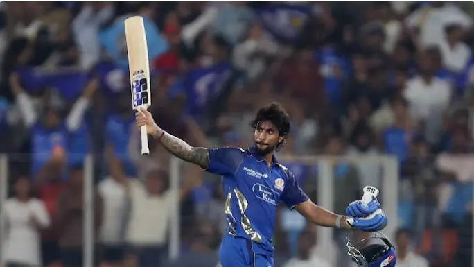 تلک ورما نے سنچری بنا کر19 سال بعد سنتھ جے سوریا کا ریکارڈ برابر کر لیا