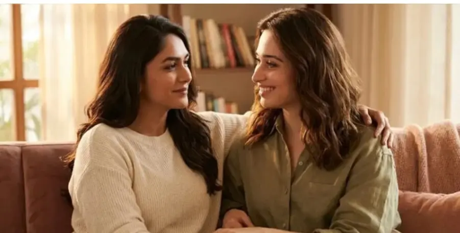 مرونل ٹھاکر نے تمنا بھاٹیہ کو اپنی ’سرپرست‘ کہہ دیا