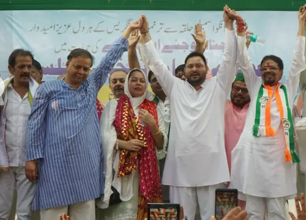 بنگال میں بی جے پی کہیں نہیں ہے، ممتا دیدی دوبارہ انتخاب جیتیں گی: تیجسوی یادو