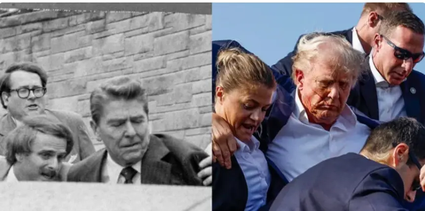 سابق صدر ریگن اور موجودہ صدر ٹرمپ پر قاتلانہ حملے میں کیا مماثلت ہے؟