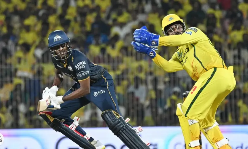 آئی پی ایل : گجرات ٹائٹنز کی چنئی پر یکطرفہ فتح، سائی سدرشن کا پاور شو