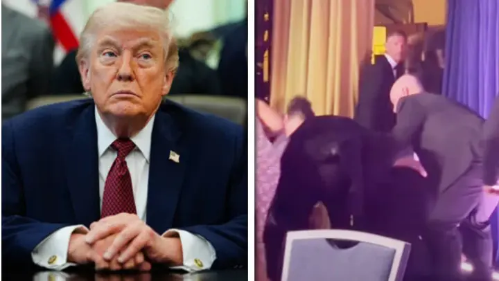 فائرنگ کے بعد ریسکیو کے دوران ڈونلڈ ٹرمپ پھسل کر گر گئے، ویڈیو وائرل