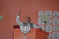 مودی نے ایک بار پھرکہا وہ ان کی سرکار بننے جا رہی ہے