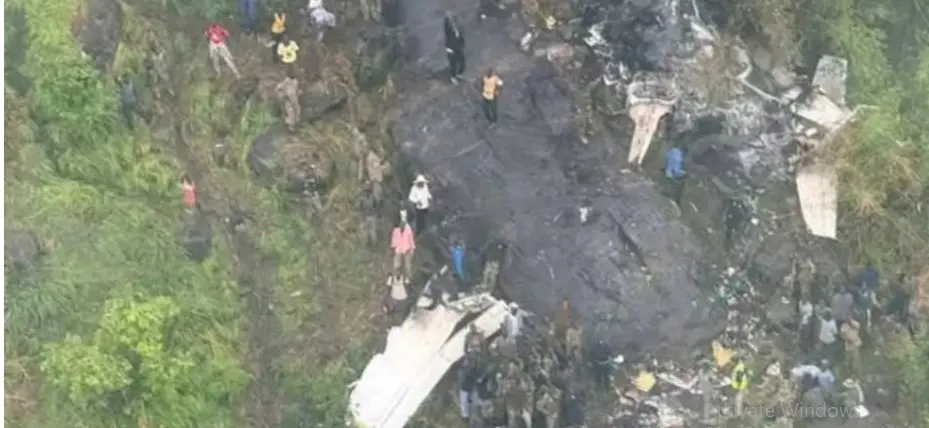 جنوبی سوڈان میں طیارہ گر کر تباہ، تمام سوار افراد ہلاک