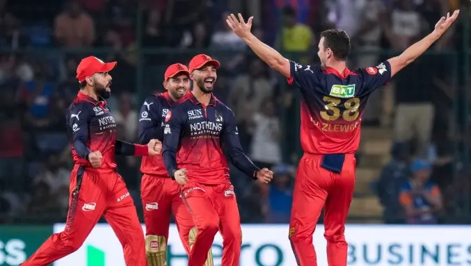 رائل چیلنجرز بنگلور نے دہلی کیپیٹلز کو نو وکٹوں سے شکست دے دی