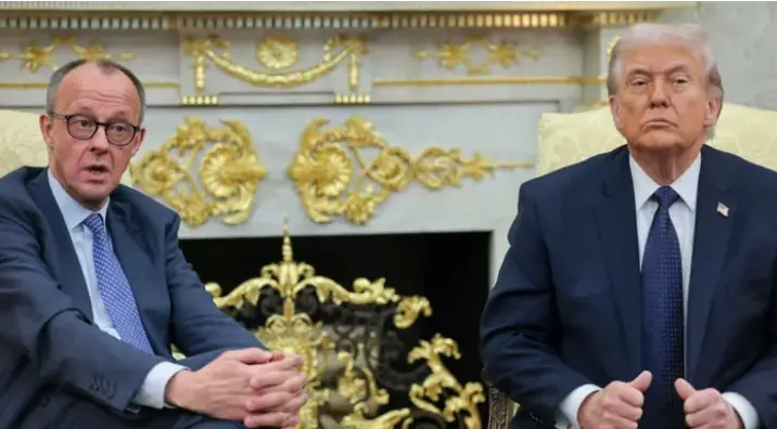 ایران کے پاس جوہری ہتھیار ہوا تو پوری دنیا یرغمال بن جائے گی: ٹرمپ کی جرمن چانسلر پر تنقید