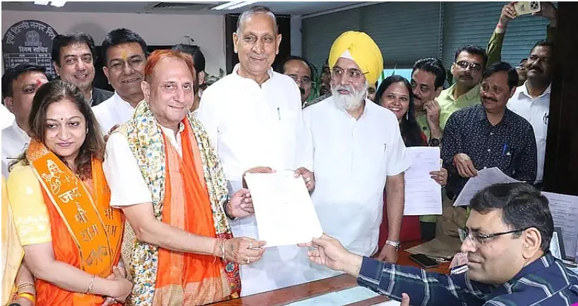 دہلی میونسپل کارپوریشن میں بی جے پی کی جیت، پرویش واہی نئے میئر منتخب