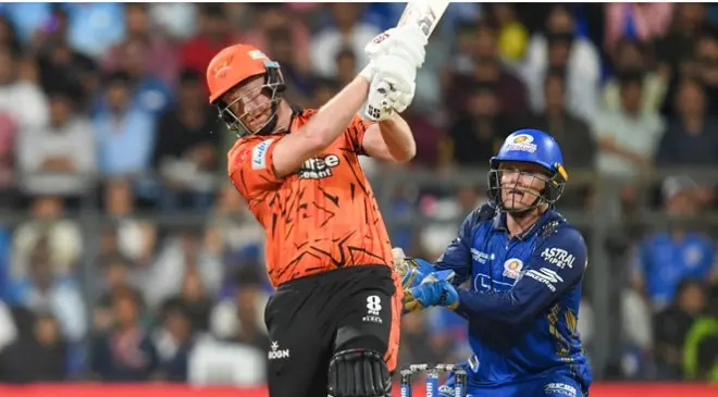 حیدرآباد نے ممبئی کو چھ وکٹوں سے شکست دی، ٹریوس ہیڈ اور ہینرک کلاسن کی نصف سنچریاں