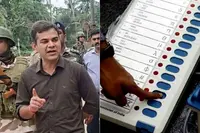 یوپی کے شوٹر اجئے پال کی موجودگی کے باوجود 77بوتھوں پر دوبارہ پولنگ کی درخواست