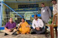 کلکتہ کے کھدی رام انسولین کیندر کے اسٹرانگ روم میں ای وی ایم کے ساتھ چھیڑ چھاڑ پر مچا ہنگامہ