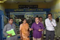 کلکتہ کے کھدی رام انسولین کیندر کے اسٹرانگ روم میں ای وی ایم کے ساتھ چھیڑ چھاڑ پر مچا ہنگامہ