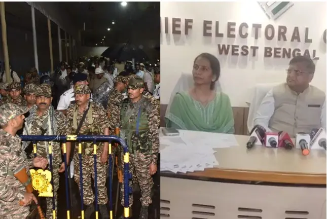 'اسٹرانگ روم محفوظ ، اے آر او پوسٹل بیلٹ تقسیم کر رہے تھے'، ای وی ایم میں گڑ بڑی کی شکایت پر الیکشن کمیشن کی صفائی