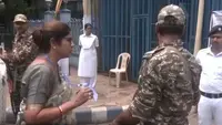 اسٹرانگ روم تنازع: ششی پانجا کو داخلے سے روکا گیا