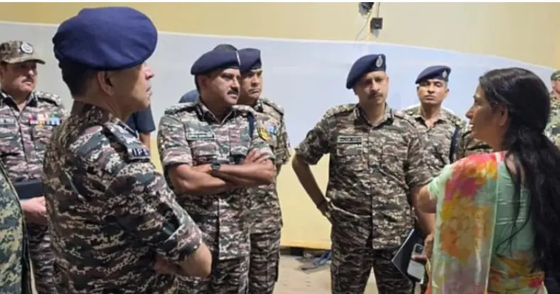 بنگال میں ووٹوں کی گنتی سے قبل سی آر پی ایف متحرک، ڈی جی نے سکیورٹی انتظامات کا لیا جائزہ