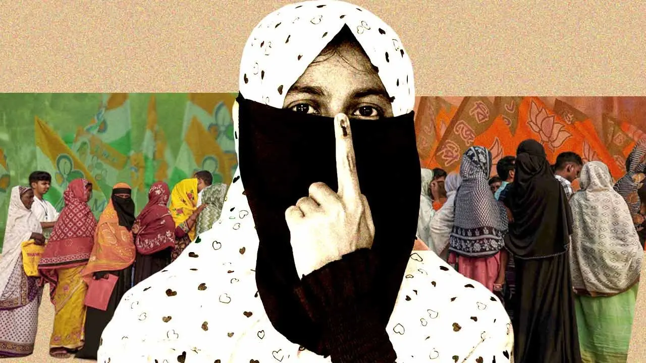 مسلم علاقوں میں مسلمانوں کے ووٹ بکھر گئے جس کا فائدہ بی جے پی کو ملا